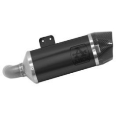 ARROW BMW F900R/XR '20 INDY RACE BLACK ALUMINIUM SILENCER WITH CARBY END CAP