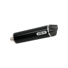 ARROW BMW F 650 GS '08/09 / F 800 GS '09      HOMOLOGATED ALUMINIUM DARK RACE-TECH    SILENCER WITH CARBON END CAP