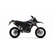 ARROW APRILIA RX/SX 125 '21/22 HOMOLOGATED    ALUMINUM DARK THUNDER SILENCER WITH     WELDED LINK PIPE