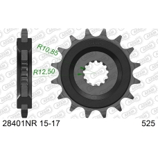 AFAM COUNTERSHAFT SPROCKET #525 + RUBBER
