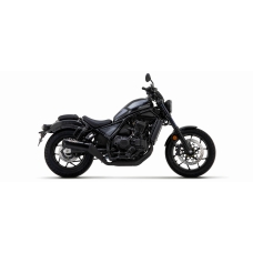 ARROW HONDA CMX 1100 REBEL '22 HOMOLOGATED    NICHROM DARK SILENCER WITH WELDED LINK  PIPE AND ALUMINUM DARK ENDCAP