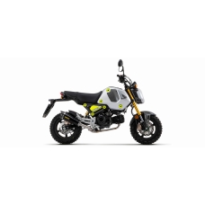 ARROW HONDA MSX 125 '21/22 HOMOLOGATED NICHROMDARK X-KONE SILENCER WITH WELDED LINK   PIPE AND CARBON ENDCAP