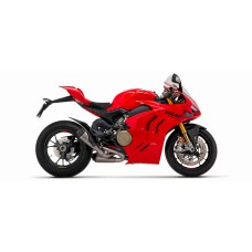 ARROW DUCATI PANIGALE/STREETFIGHTER V4 '20/22 RACING DOUBLE WORKS TITANIUM SILENCERS +1:1 TITANIUM LINK PIPE