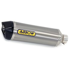Arrow KAWASAKI Z 650 '17 HOMOL.TITANIUM RACE TECH SILENCER WITH CARBON END CAP FOR ARROW COLLECTORS