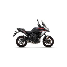 ARROW KAWASAKI Z 650 '17 HOMOL.NICHROM X-KONE SILENCER WITH CARBON END CAP FOR ARROW  COLLECTORS