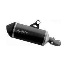Arrow BMW R1250GS '19/'22 SONORA HOMOL. DARK T ITANIUM EXHAUST WITH CARBON ENDCAP FOR A RROW OR ORIGINAL COLLECTORS