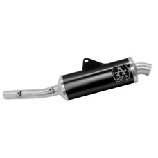 Arrow | HOMOLOGATED INDY RACE ALUMINUM DARK EXHAUST WITH WELDED LINK PIPE Yamaha Teneré 700