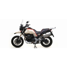 Arrow MOTO GUZZI V85TT '19/20 HOMOLOGATED TITANIUM INDY RACE EXHAUST WITH WELDED LINK PIPE