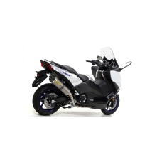 ARROW YAMAHA T-MAX 530 '17/20 HOMOLOGATED     RACE-TECH ALUMINIUM SILENCER WITH CARBONEND CAP FOR ARROW COLLECTOR