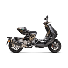 AKRAPOVIC Italjet Dragster 125 / 200 Slip-On Line (Titanium)