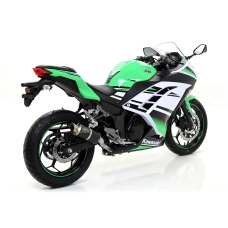 Arrow KAWASAKI NINJA 300 '15 GP2 TITANIUM SILENCER FOR ORIGINAL AND ARROW COLLECTOR