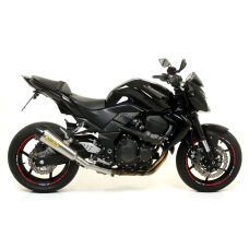 ARROW KAWASAKI Z-800/Z-800 E'13 HOMOLOGATED   NICHROM X-KONE SILENCER WITH CARBON END CAP FOR ARROW LINK PIPE