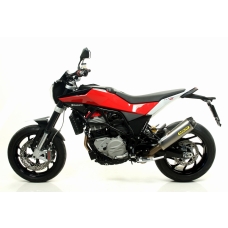 ARROW HUSQVARNA NUDA 900 / NUDA 900 R HOMOLOGATED TITANIUM WORKS SILENCER WITH CARBON END CAP FOR ORIGINAL AND ARROW COLL...