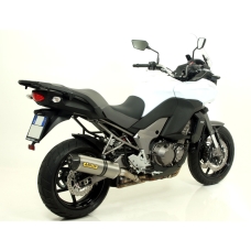 Arrow KAWASAKI VERSYS 1000 '12 HOMOLOGATED ALUMINIUM RACE-TECH SILENCER WITH CARBON END CAP FOR ARROW COLLECTORS
