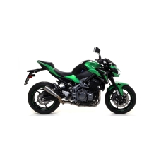 ARROW KAWASAKI Z 900 '17 HOMOLOGATED NICHROM  PRO-RACE SILENCER WITH STAINLESS STEEL  LINK PIPE FOR ORIGINAL AND ARROW CO...