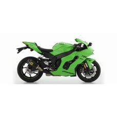Arrow KAWASAKI ZX-10RR '21 HOMOLOGATED ALU. DARK INDY RACE SILENCER + TITANIUM LINK PIPE