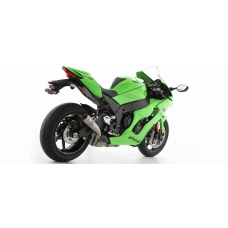 ARROW KAWASAKI ZX-10RR '21 HOMOLOGATED        TITANIUM PRO RACE SILENCER AND LINK PIPE