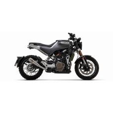 ARROW HUSQVARNA SVARTPILEN 401 '20 HOMOLOGATEDNICHROM DARK PRO-RACE EXHAUST WITH      WELDED LINK PIPE