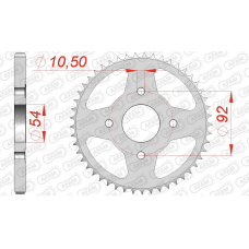 AFAM REAR STEEL SPROCKET #428